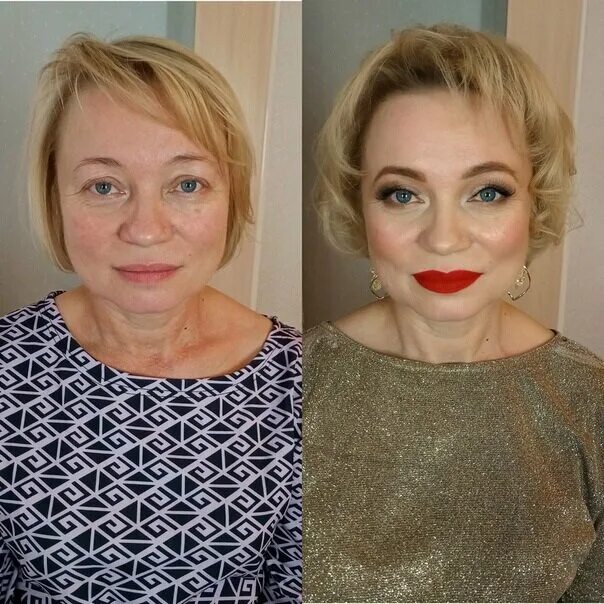 Макияж 50 в домашних условиях Макияж для женщин 50, который отлично подойдет на праздник или корпоратив. И вы 