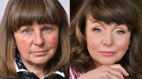 Макияж 56 лет уход за внешностью после.