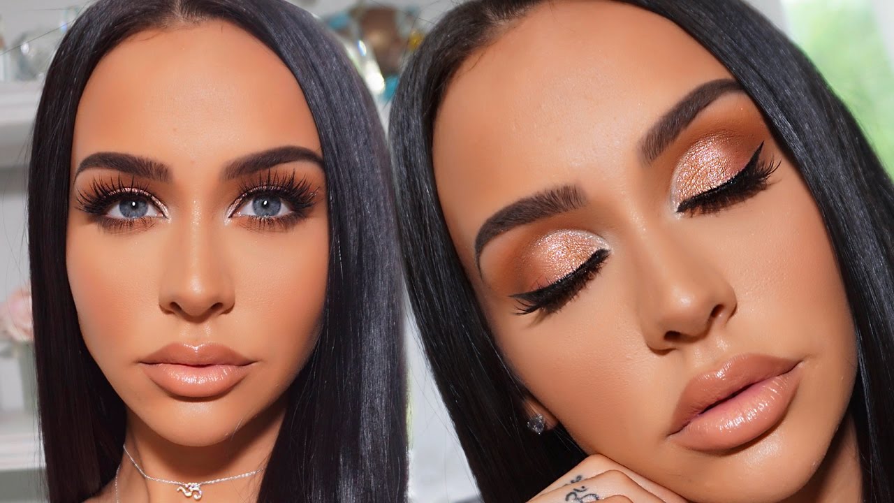 Макияж 6 букв GET READY WITH ME: CARLI BYBEL DELUXE EDITION PALETTE - YouTube