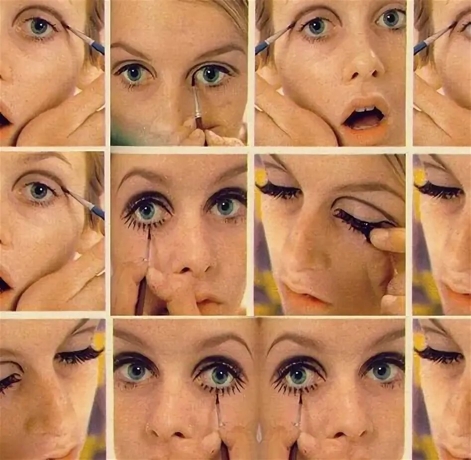 Макияж 60 для женщин пошагово Iconic 1960s Twiggy Fashion and Style Inspiration