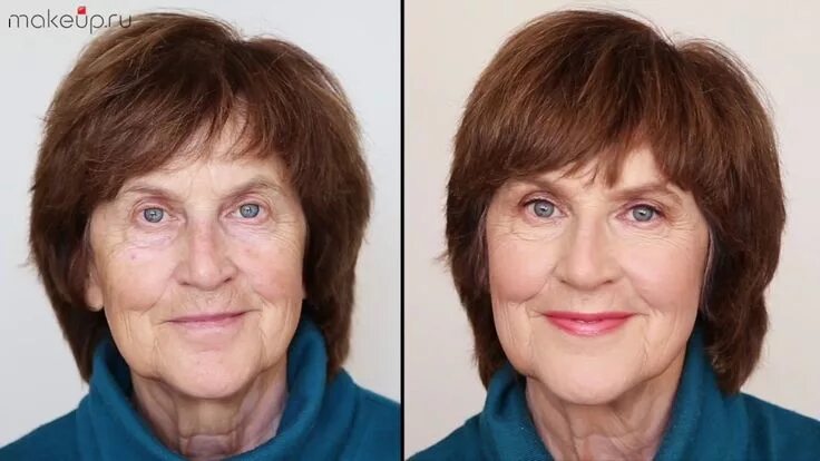 Макияж 65 лет Макияж после 50 лет, который молодит Hair beauty, Beauty, Makeup
