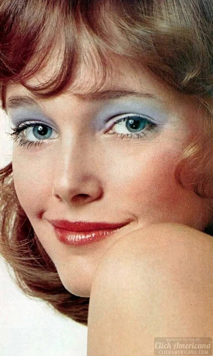 Макияж 70 годов ссср Blue eyeshadow: The good, the bad & the ugly vintage makeup - Click Americana 80