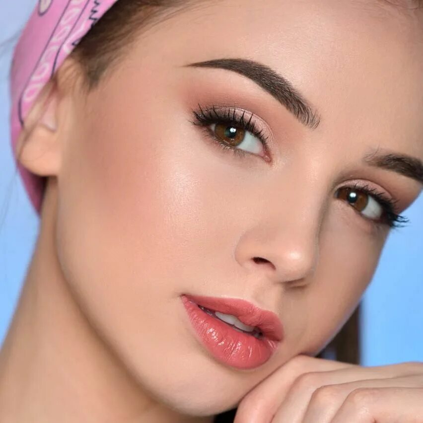 Макияж для низких бровей 13.5k Likes, 67 Comments - Denitslava (@denitslava) on Instagram: "What makeup l