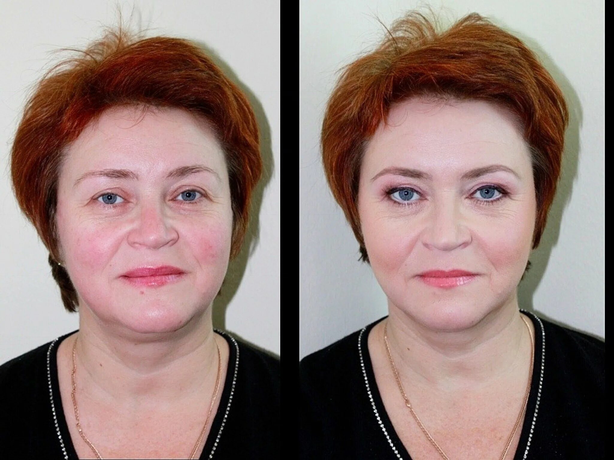 Макияж для полного лица с нависшими веками Макияж на сильно нависшее веко - 78 photo
