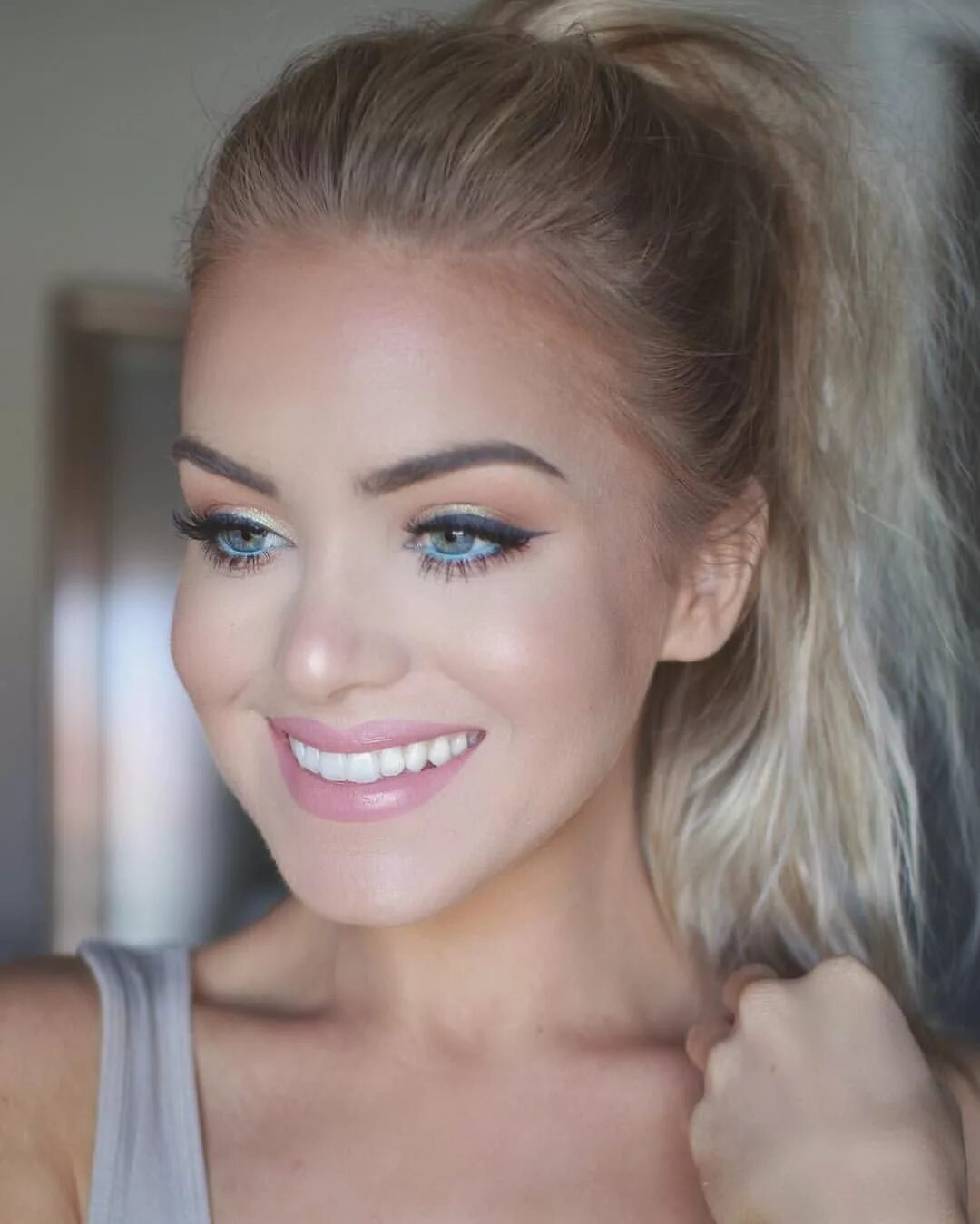 Макияж для русых фото MARIAH LEONARD on Instagram: "Another peek at my latest tutorial (link is in bio