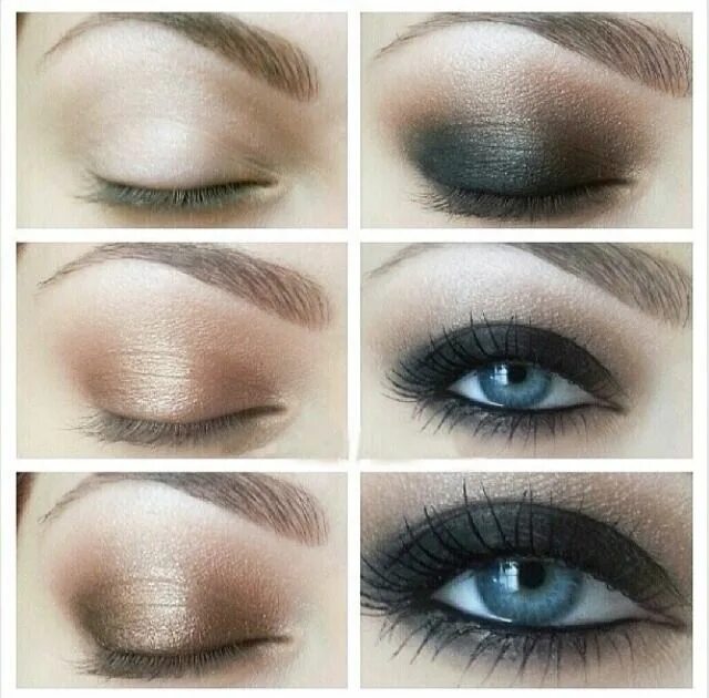 Макияж для серо голубых глаз пошагово MakeupLoversUnite Eye makeup, Photo makeup, Makeup