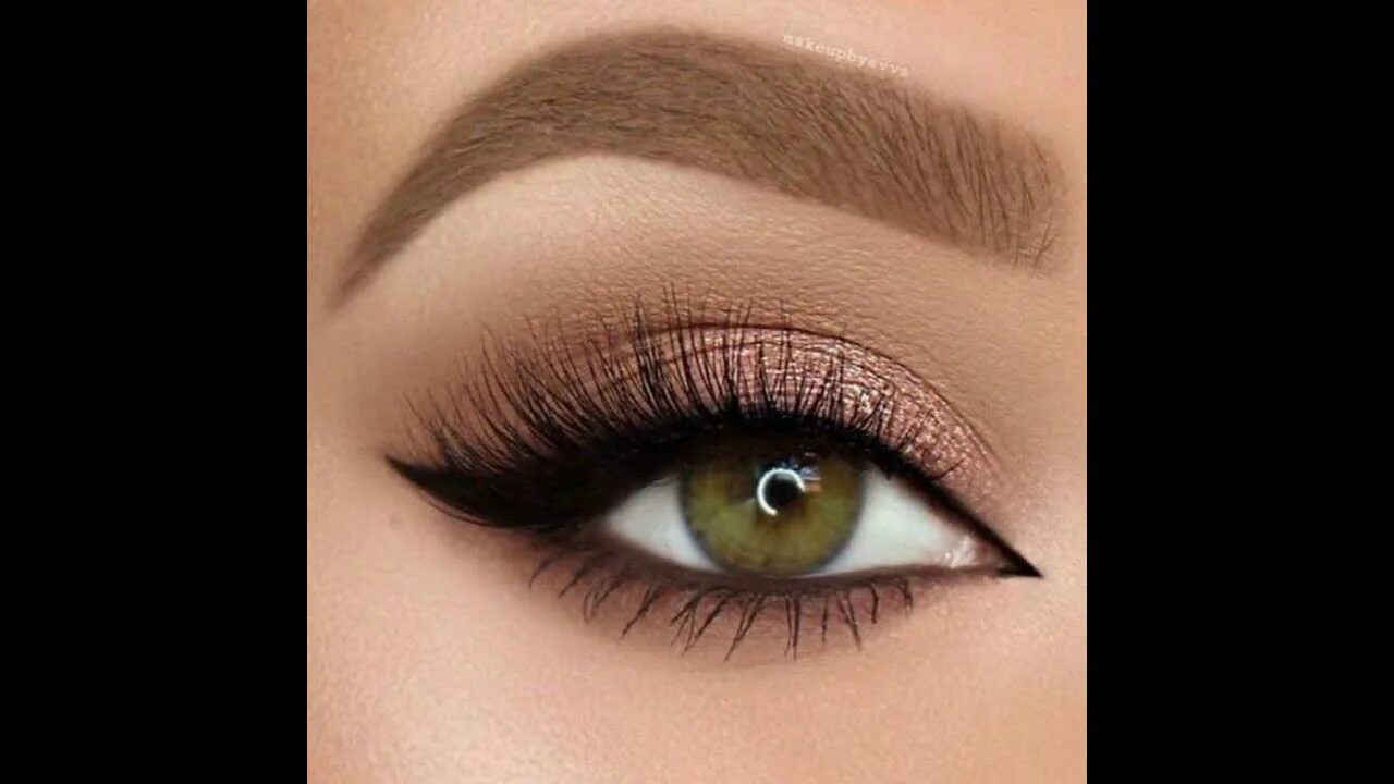 Макияж для серо зеленых фото Influence and beauty, trendy eyes makeup and eyeliner ideas youtubeshort# shortv