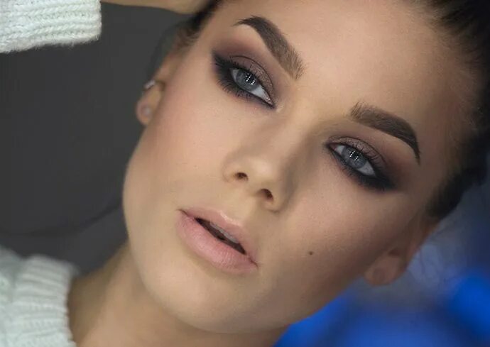 Макияж для серых глаз linda-youtube Linda hallberg, Maquiagem, Bruna tavares