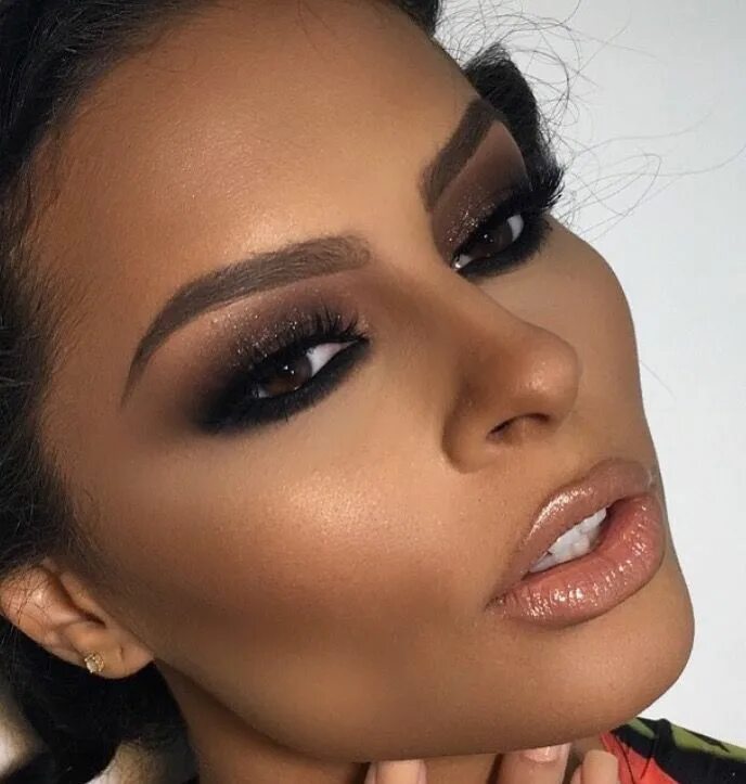 Макияж для смуглой кожи и карих Stunning Smoky Eye Makeup Ideas for Women