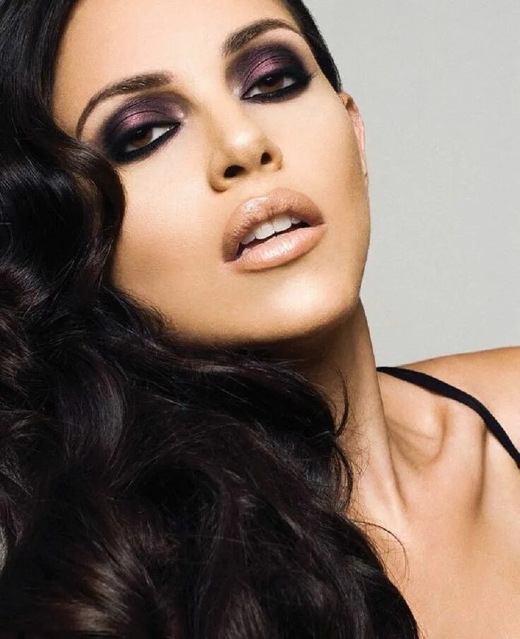 Макияж для смуглой кожи и карих Machiaj pentru ochi caprui 11 Trucco