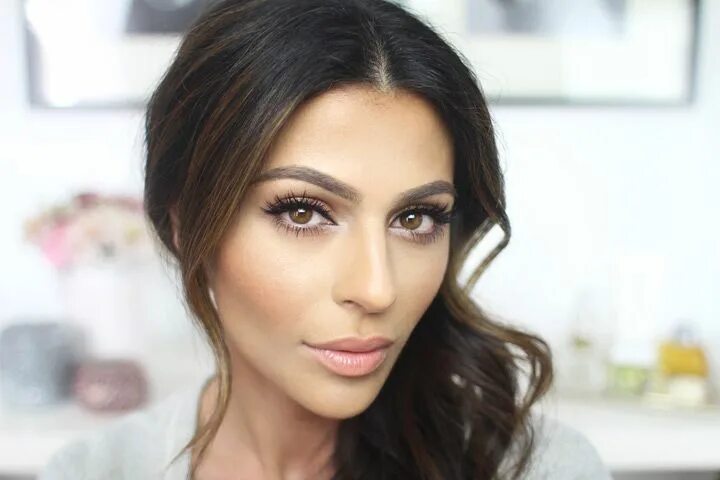 Макияж для смуглой кожи и карих глаз 30 Gorgeous Wedding Makeup Looks Bridal makeup natural, Gorgeous wedding makeup,