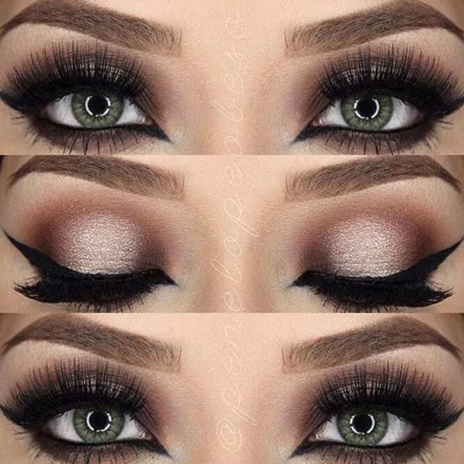 Макияж для увеличения глаз зеленых Most Attractive Makeup Ideas for Dark Green Eyes