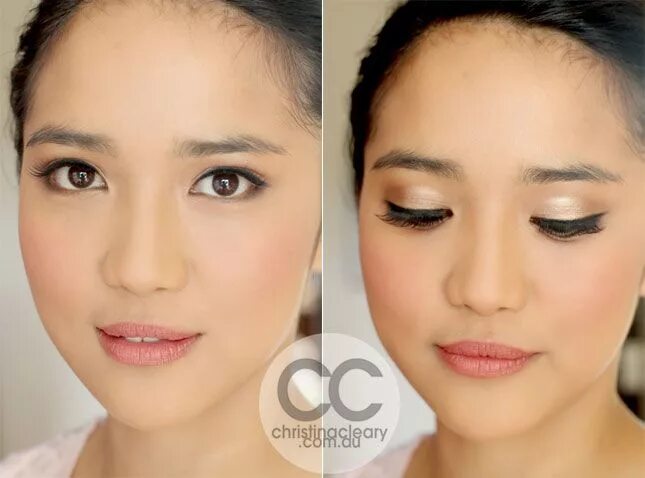 Макияж для узких глаз с нависшими MARIE - SYDNEY MAKEUP ARTIST │ MAKEUP ARTIST SYDNEY Gorgeous wedding makeup, Bri