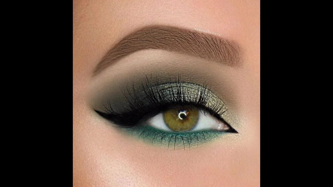 Макияж для зеленых глаз на каждый New Eye Makeup look nazia salon - YouTube