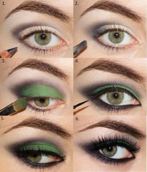 Макияж для зеленых глаз после Пин от пользователя Kakarina на доске Beauty Макияж в зеленых цветах, Новогодний