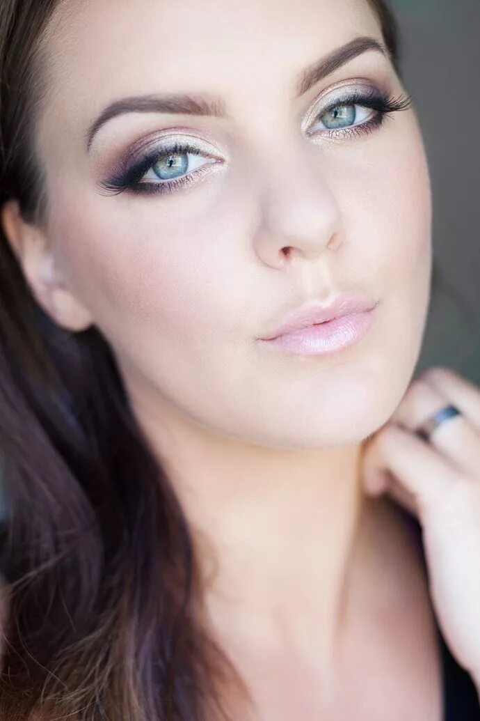 Макияж для женщин с серыми глазами Molkan Skönhetsblogg Wedding makeup for blue eyes, Blue eye makeup, Makeup for b