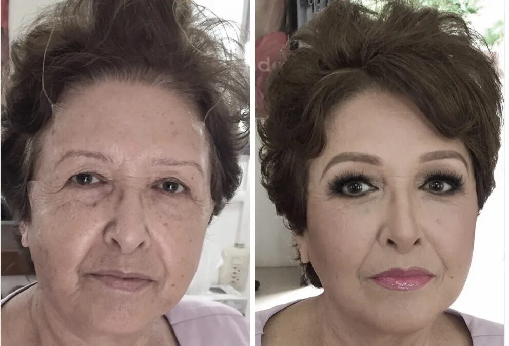 Макияж для женщины 60 лет пошагово Курс с нуля "Профессия Визажист"