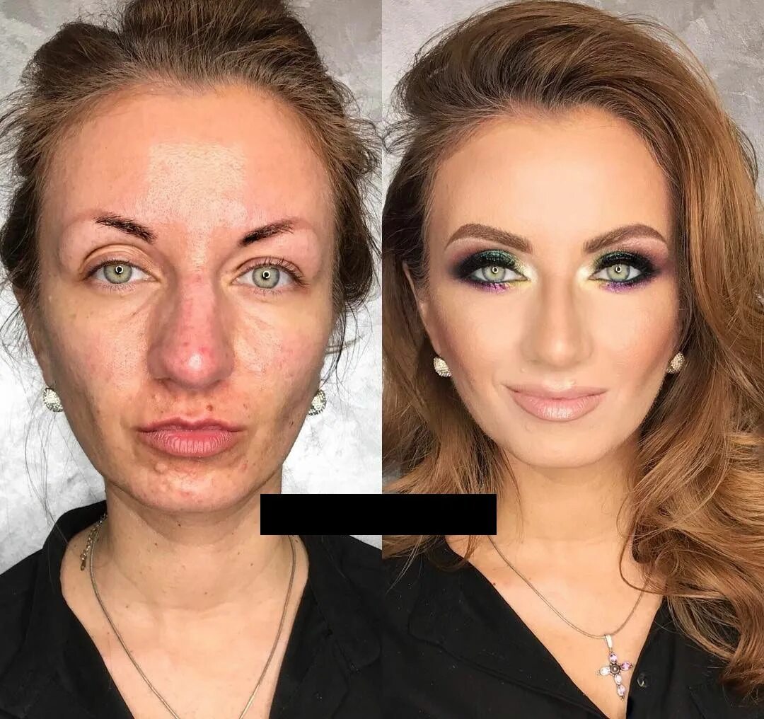 Макияж до и после фото 25 Images that show the power of makeup. Makeup transformation, Power of makeup,