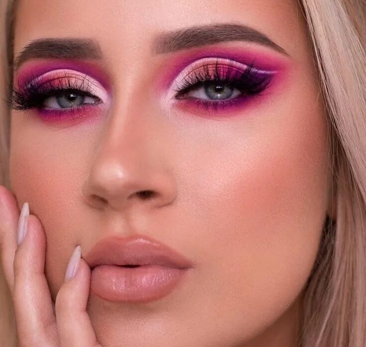 Макияж дону Pink Makeup with Riviera Palette (Anastasia Beverly Hills). Prom makeup for brow