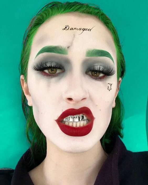 Макияж джокера Make de Halloween: inspirações para todos os gostos - Dose de Ilusão Dose de Ilu