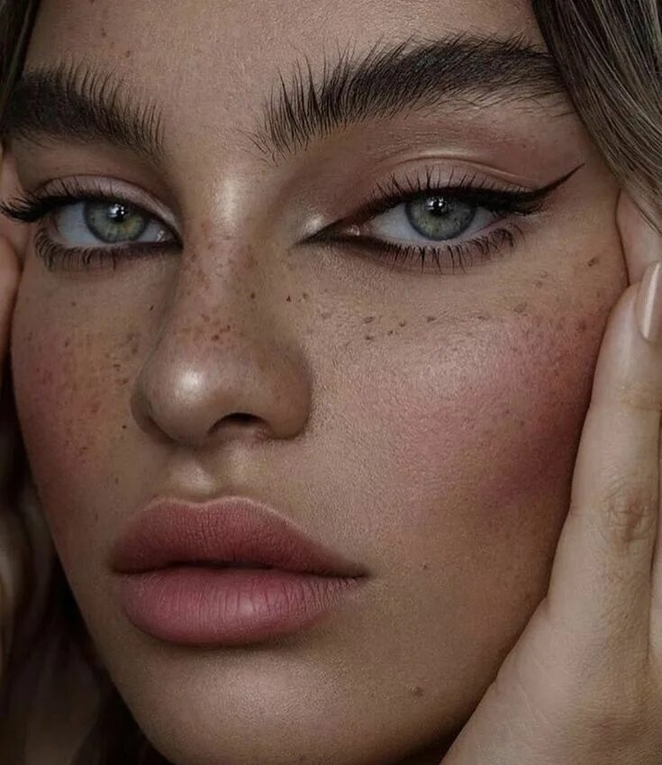 Макияж эстетика легкий MAKEUP on Twitter Cat eye makeup, Editorial makeup, Hair makeup