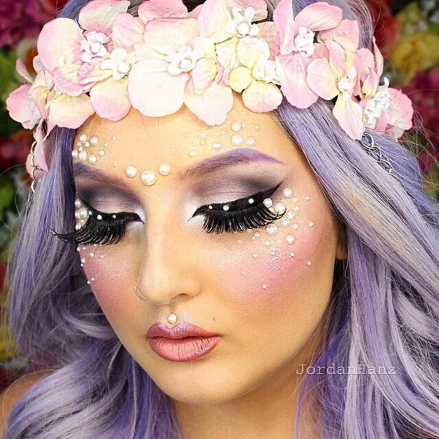 Макияж феи легкий Maquiagem de Fada: Tutorial com o Passo a passo Toda Atual Music festival makeup