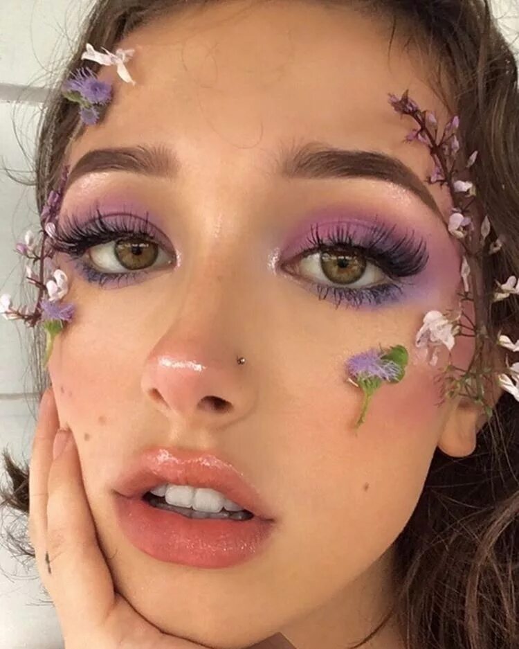 Макияж феи легкий Λαβύρινθος - Creative makeup looks, Fairy makeup, Makeup inspiration
