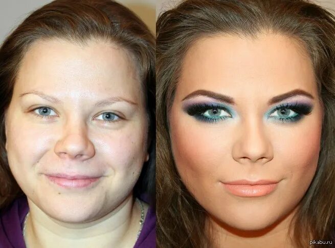 Макияж фото работ Чудеса make up'a Пикабу