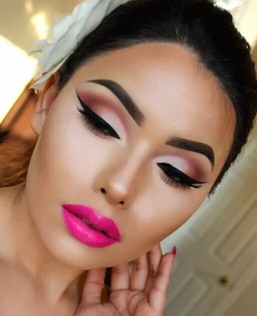 Макияж г Trucco super carico ed esagerato: si o no? Bryllup make up, Makeuptrends, Ansigt
