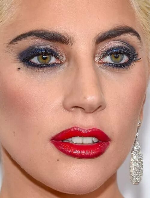 Макияж гаги lady gaga lady gaga face red carpet makeup celeb celebrity celebritycloseup Lady