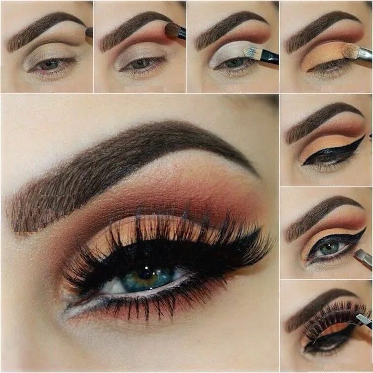 Макияж глаз 2024 пошагово 4 tutoriales de maquillaje de ojos, *descúbrelos! Eye makeup, Makeup, Eye makeup