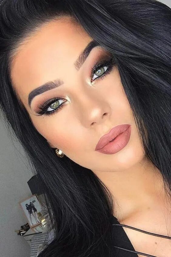 Макияж глаз брюнеток фото makeup makeup brushes makeup tips Holiday makeup looks, Beauty, Beautiful makeup