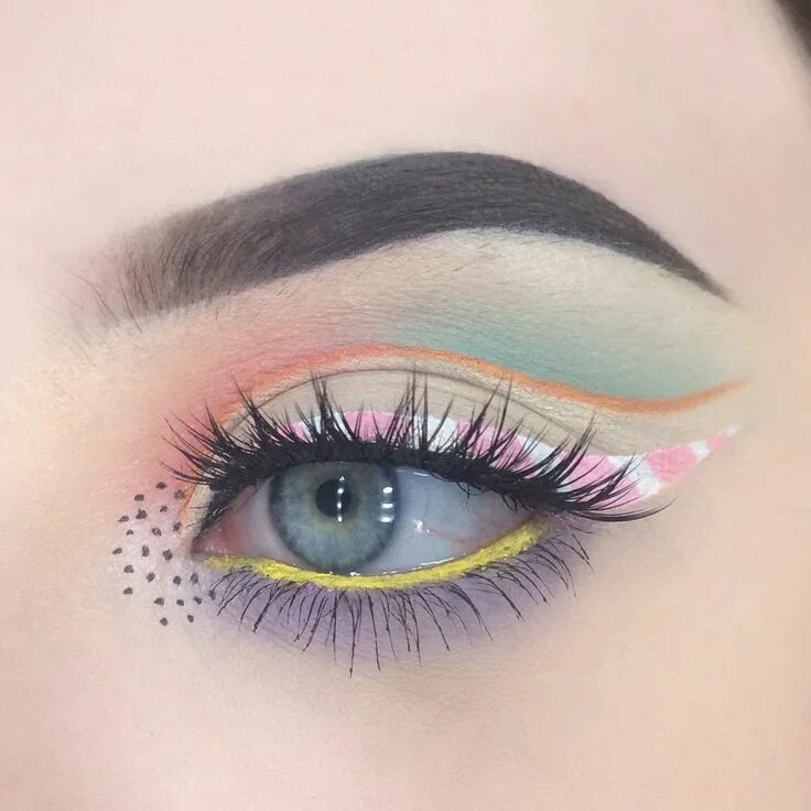 Макияж глаз девочки Eye Makeup - Inspired by the @zoellabeauty jelly and gelato range! - @nyxcosmeti