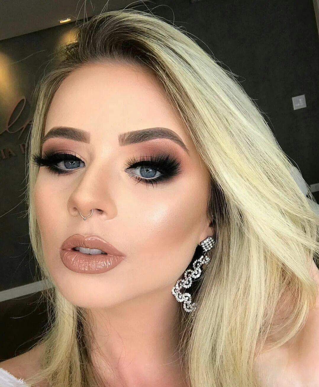 Макияж глаз и светлых волос фото Pin on maquillaje