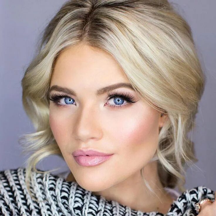 Макияж глаз и светлых волос фото Read more about makeup and makeup products #makeupobsessed #makeuplooks Образ со