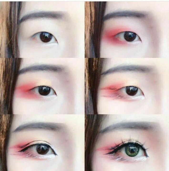 Макияж глаз как у кореянок Pin by chuu chuunyan on Eyes Makeup Tutorial Eye tutorial, Eye makeup tutorial, 