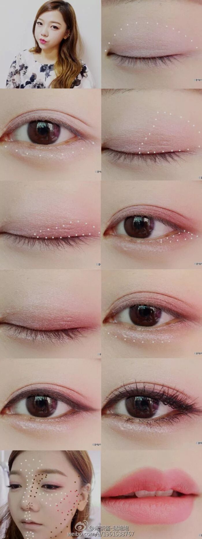 Макияж глаз как у кореянок Tutorial Kawaii makeup Eye makeup, Korean makeup, Asian makeup