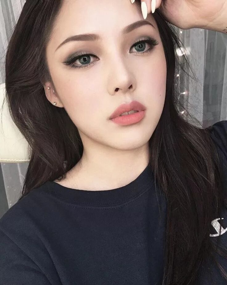 Макияж глаз корейских девушек Great Make Up Ideas Porträtt, Skönhet, Instagram