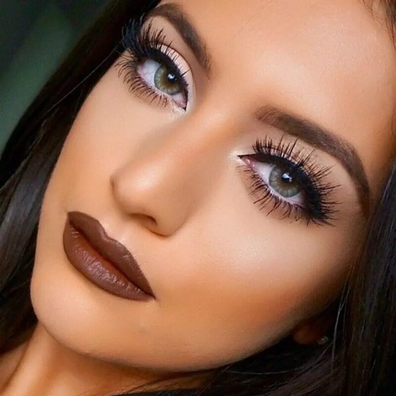 Макияж глаз коричневые оттенки 35 Beautiful Lipstick Color Ideas For Perfect Makeup Gorgeous makeup, Makeup obs