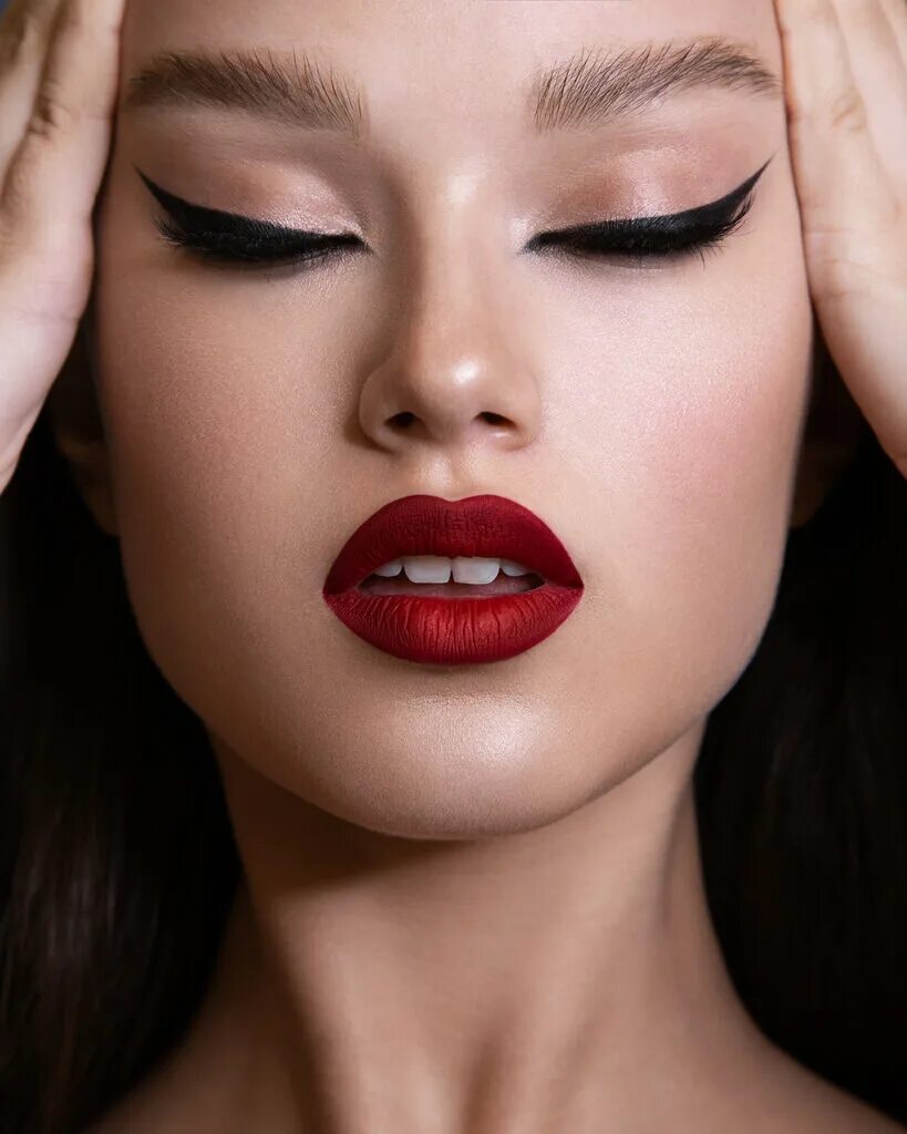 Макияж глаз красных губ Больше не работает: Make-Up Religion, обучение мастеров для салонов красоты, Мос