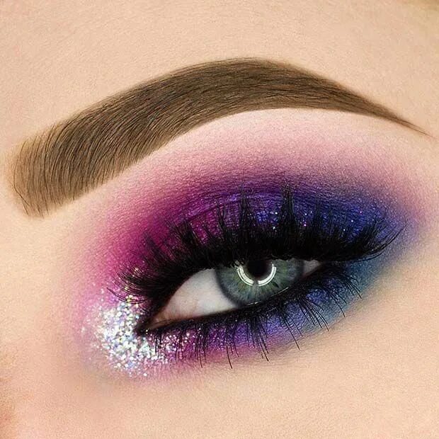 Макияж глаз крупно 23 Gorgeous Summer Makeup Looks for 2018 - Page 2 of 2 - StayGlam Summer makeup 