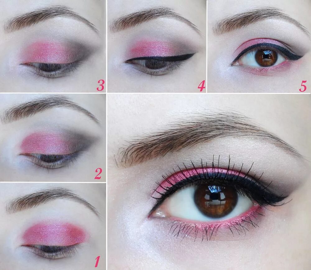 Макияж глаз легкий для детей VALENTINE'S DAY MAKEUP TUTORIAL Pink makeup tutorial, Valentines makeup tutorial