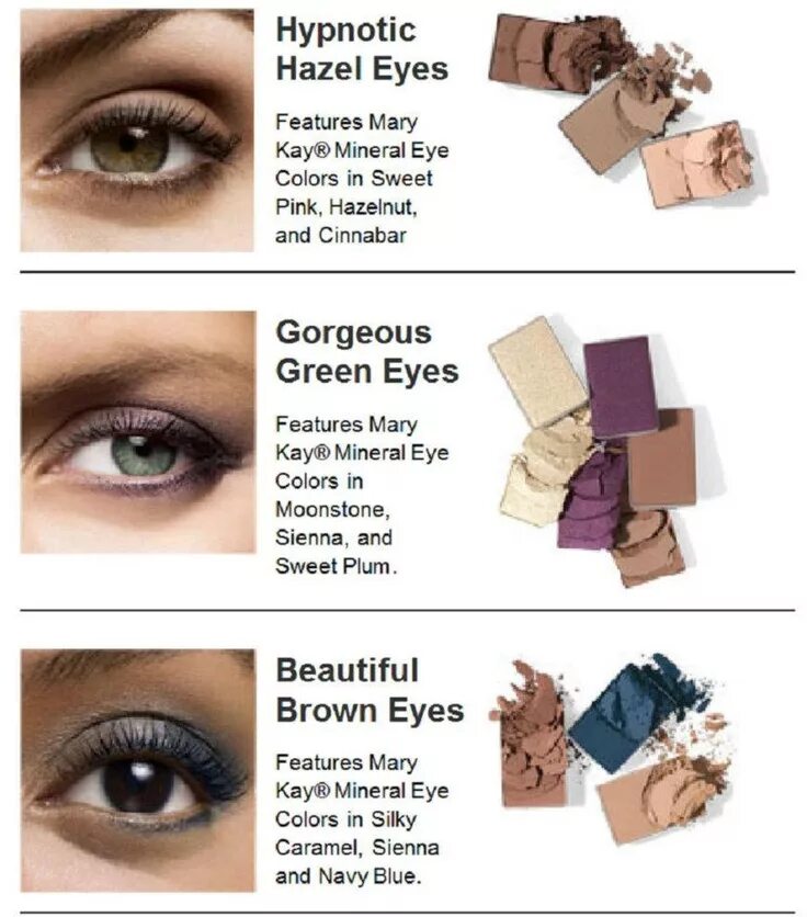 Макияж глаз mary kay Mary Kay eye color bundles so you know you have colours that work for your eyes!