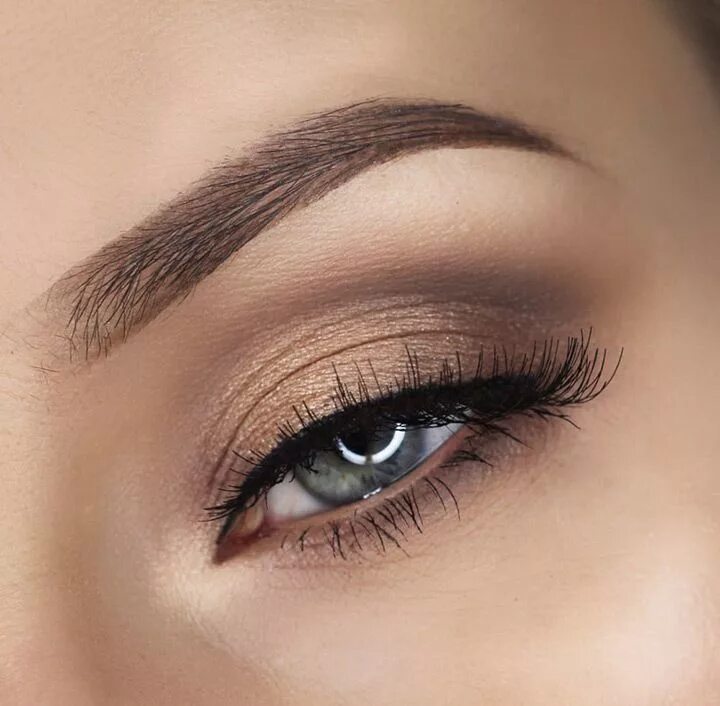 Макияж глаз на каждый день 2024 Wedding Day Makeup - Eyelashes, Eyeshadow, Lipstick, Gloss Natural eye makeup, W