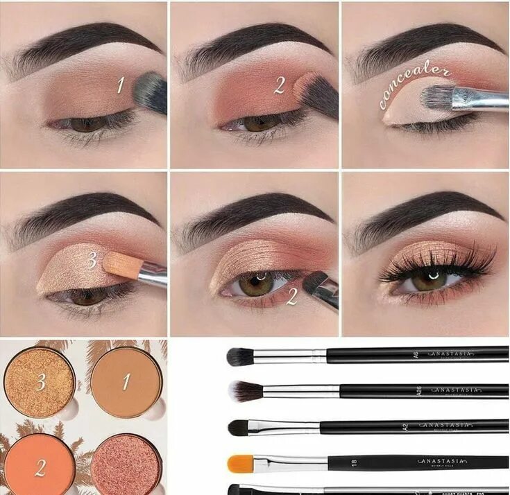 Макияж глаз на каждый день 2024 Amazon.com: Make Up For Beginners: Beauty & Personal Care Eye makeup, Natural ey