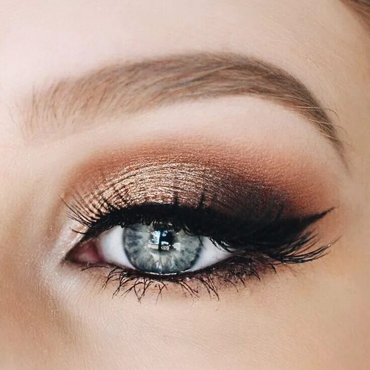 Макияж глаз на работу Pin by Samantha Hammack on beauty Dramatic eye makeup, Eye makeup, Makeup
