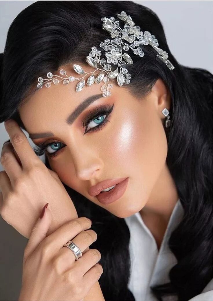 Макияж глаз на свадьбу Pin on Make-up Beautiful wedding makeup, Bridal hair and makeup, Bridal makeup l