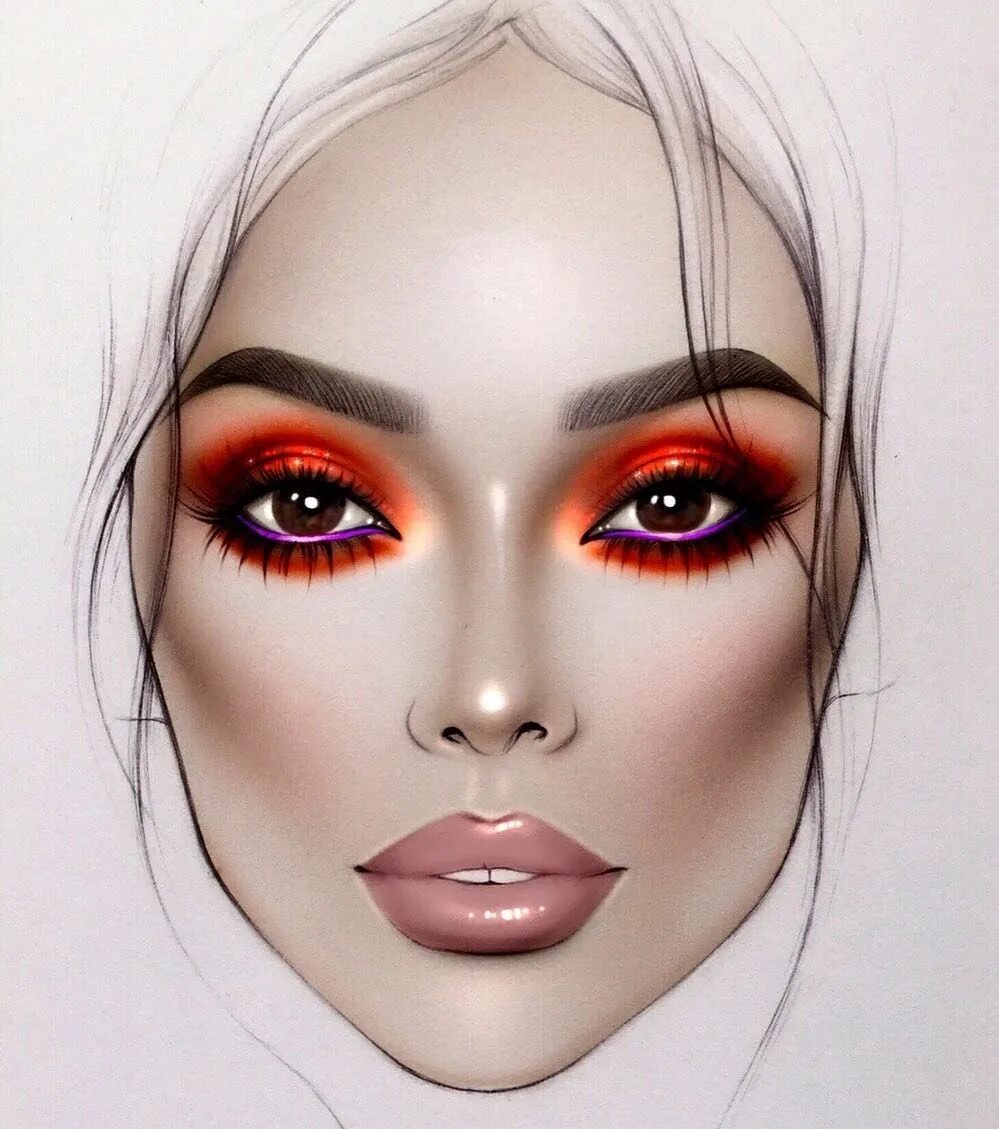 Макияж глаз нарисовать 1,601 отметок "Нравится", 26 комментариев - Sergey X (@milk1422) в Instagram: "@