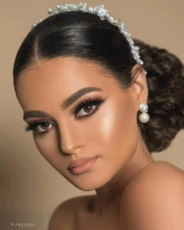 Макияж глаз невесты фото Pin su Rosto Angelical Idee trucco sposa, Trucco per matrimonio, Tenue trucco da