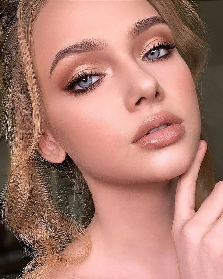 Макияж глаз нюдовыми Her Makeup Natural Makeup For Brown Eyes Makeup Riasan wajah, Gaya rambut, Trik 